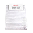 2 of 2:Home Basics Bubble Rubber Sink Mat, Clear, 15.4x12.25 Inches 