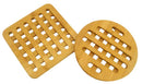 1 of 3:Dessous de plat en bambou Home Basics, 2 pièces, naturel, 18 x 18 x 1,5 cm 