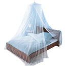 1 of 7:Just Relax - Juego de dosel para cama con mosquitera elegante, color blanco, individual 