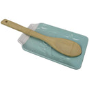 2 of 5:Home Basics Retro Farmhouse Style Ceramic Mason Jar Cooking Ladle Holder Spoon Rest, Turquoise 