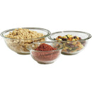 2 of 3:Pyrex 3-Piece Glass Mixing Bowl Set, Clear 