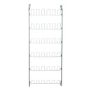 1 of 4:Neu Home 18 Pair Over the Door Shoe Rack, Silver 