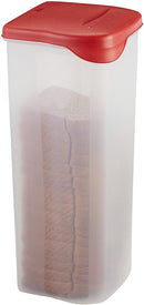 3 of 6:Rubbermaid Bread Keeper Food Storage Container, Red, 14.5x6.2x5.9 Inches 
