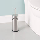 4 of 5:Home Basics - Escobillero de acero inoxidable con ventilación, plateado, 4 x 14,5 pulgadas 