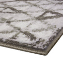 6 of 14:Achim Capri 3 Piece Rug Set, Rizzy Grey, 3-Piece Set, 2x3, 2x5, 5x7 Feet 