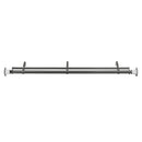 1 of 2:Buono II Decorative Double Rod & Finial Monet, 36-72 Inches 