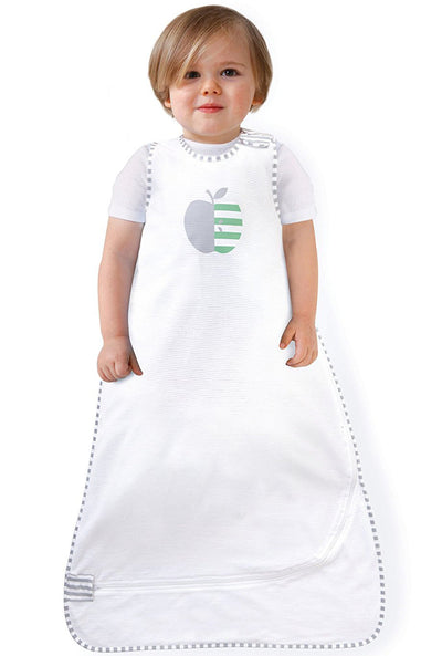 4 of 6:Love To Dream Nuzzlin Cotton Sleep Bag, Extra Light, White, 18-36 Months 