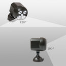 3 of 4:Projecteur LED CREE ultra-lumineux avec détecteur de mouvement sans fil Mighty Power, résistant aux intempéries, marron 