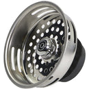 3 of 3:Aqua Plumb Metal Adjustable Post Sink Strainer Basket, 3.5 Inches 