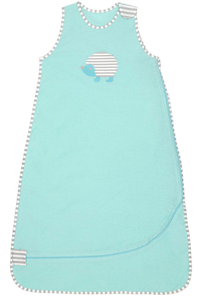 1 of 5:Love To Dream Nuzzlin Cotton Sleep Bag, Extra Light, Aqua, 12-18 Months 
