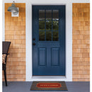 2 of 6:Achim Welcome Printed Coir Doormat, Red-Blue, 18x30 Inches 