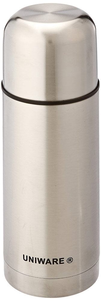 2 of 3:High Quality Stainless Steel Vacuum Flask Bottle Thermos Silver - 350 Ml 