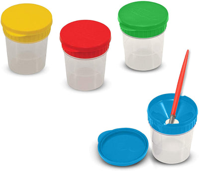 2 of 4:Melissa & Doug Spill Proof Paint Cups, Set of 4 