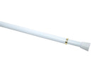 1 of 1:Classic Touch Tension Curtain Rod, White, 28-48 Inches 
