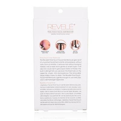 3 of 3:Stylo épilateur REVELE Final Touch Perfect Brows, 5 pouces 