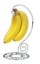 2 of 6:Home Basics Scroll Collection, Chrome Banana Holder 