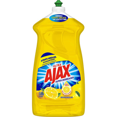 1 of 2:Liquide vaisselle triple action Ajax Ultra, citron, 1,5 l 