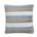 1 of 5:Coussin décoratif en fausse fourrure Bearpaw, gris, 50 x 50 cm 