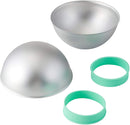 1 of 9:Wilton Rosanna Pansino 3D Baking Ball Sphere Cake Pan Kit, 6 Inches 