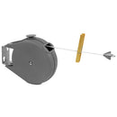 1 of 4:Sunbeam 40 FT Indoor and Outdoor Retractable Sturdy Nylon Clothesline, Grey 