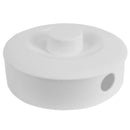 3 of 4:Home Basics 2 LT Classic Plastic Pitcher with Four Tumblers, White 