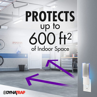 6 of 7:DynaTrap Flylight Indoor Plug-In Fly Trap, White 