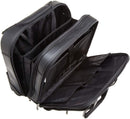 3 of 4:Kenneth Cole Reaction Leather Dual Compartment Wheeled Laptop Portfolio Bag, Black 