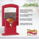 3 of 3:Hoan The Original Bagel Guillotine Universal Slicer, 9.25-Inch, Red 
