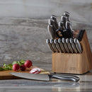 2 of 5:Chicago Cutlery Insignia Guided Grip 18-Piece Stainless Steel Knife Set With Block 