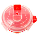 4 of 7:Home Basics Microwaveable Soup Mug With Vented Lid, Red, 24 Ounces 