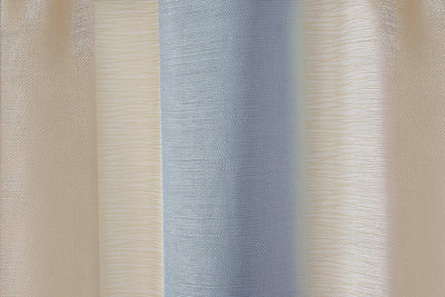 6 of 6:Panneau transparent texturé Spectrum avec passe-tringle, argent doré, 50 x 84 pouces 