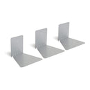 1 of 5:Umbra Conceal - Estantería invisible grande para libros, juego de 3, plateado, 7 x 6 x 5 pulgadas 