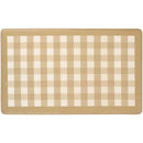 4 of 6:Achim Decorative Buffalo Check Anti-Fatigue Mat, Taupe, 18x30 Inches 