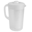 2 of 4:Home Basics 2 LT Classic Plastic Pitcher with Four Tumblers, White 