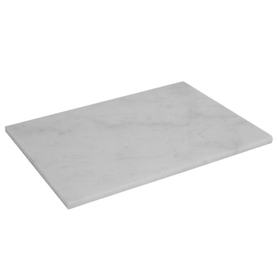 3 of 5:Home Basics Marble Cutting Board, White, 12x16 Inches 