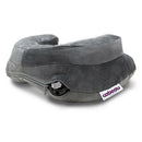 3 of 5:Cabeau Air Evolution Inflatable Travel Neck Pillow with Pouch and Cover, Gray 