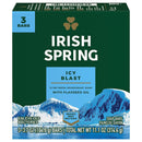 1 of 2:Irish Spring Deodorant Bar Soap, Icy Blast, 3.7 Ounces, 3 Pack 