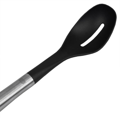 5 of 10:Home Basics Mesa Scratch-Resistant Nylon Slotted Spoon with Stainless-Steel, 13 Inches 