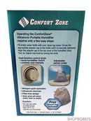 3 of 4:Humidificador ultrasónico portátil Comfort Zone Czhd20, niebla fría 