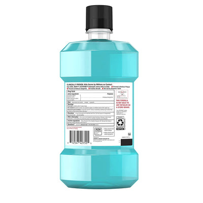 2 of 2:Listerine Antiseptic Mouthwash, Cool Mint, 1.5 Liters 