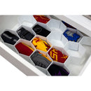 1 of 3:Home Basics Honeycomb 8 Piece Plastic Partition Drawer Divider Organizer Set, White 