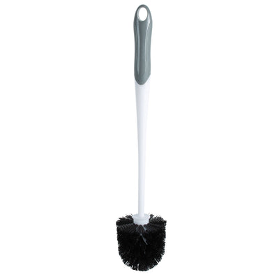 6 of 9:Brosse à cuvette et déboucheur 2 en 1 Bath Bliss, blanc 