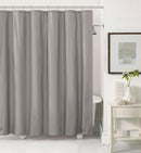 1 of 1:Aqua Block Premium Revestimiento de ducha de PEVA de peso pesado, gris, 72 x 72 pulgadas 
