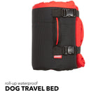 7 of 8:Coleman - Cama grande para perros para viajes, enrollable, plegable, plegable, para mascotas, camas de viaje, color rojo 