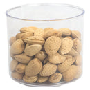 3 of 6:Home Basics Twist N’ Lock Round Food Storage Canister, Clear, .9 Liters 