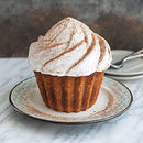 4 of 4:Nordic Ware Pro Cast Cute Jumbo Cupcake Non-Stick Baking Pan, Gray, 6 Cups 