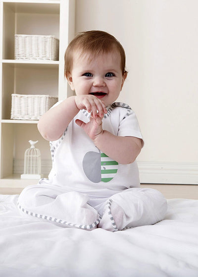 2 of 6:Love To Dream Nuzzlin Cotton Sleep Bag, Extra Light, White, 18-36 Months 