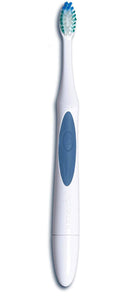 1 of 3:Waterpik Nano-Sonic Electric Toothbrush, White-Blue 
