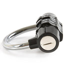 2 of 4:Wordlock Pl-004-Bk 5-Dial Combination Padlock, Black 
