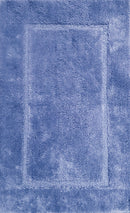 2 of 2:Derby 2-Piece Microfiber Bath Mat Set, Blue, 17x24 and 20x30 Inches 